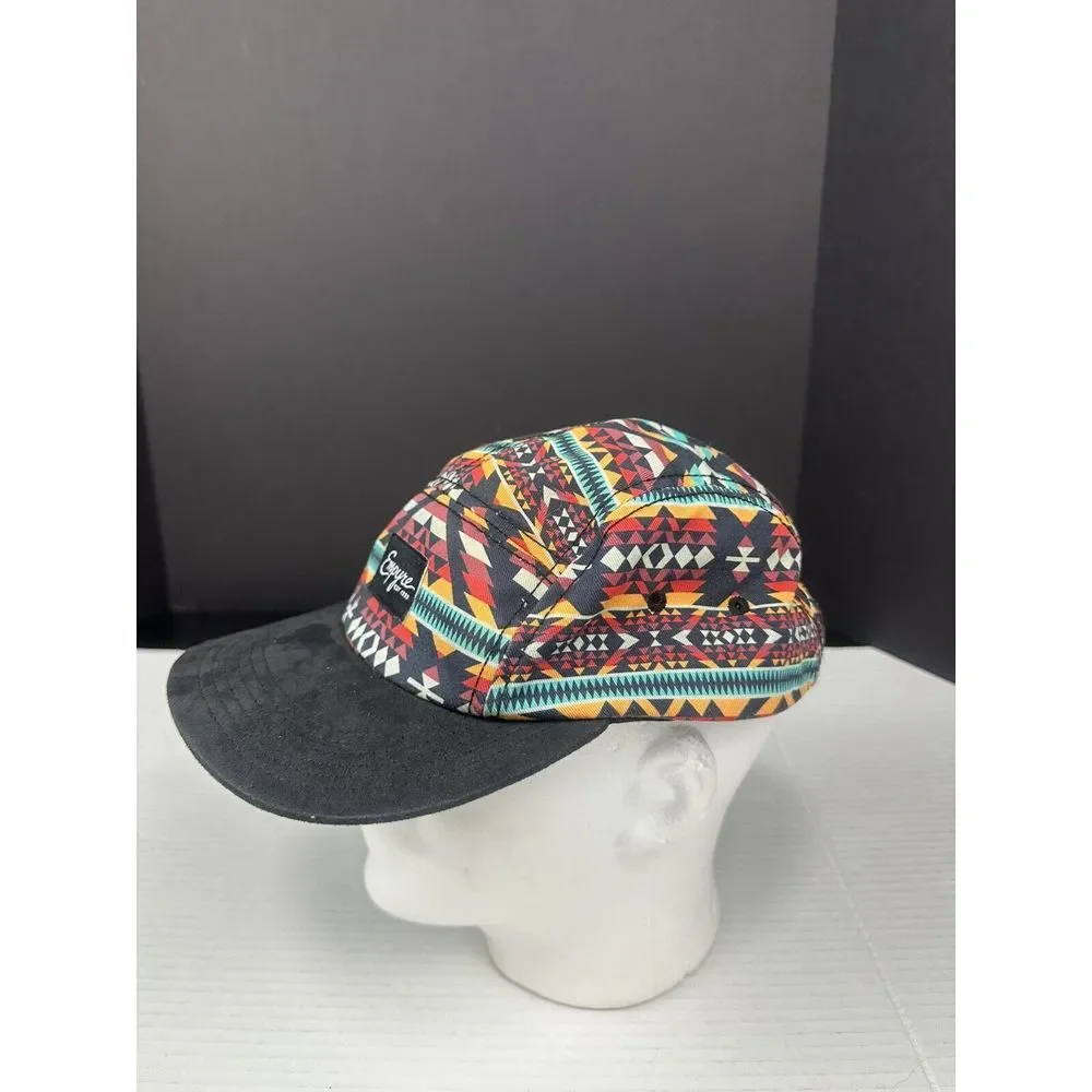 Empyre Brand 5 Panel Aztec Print Unisex Cotton Polyester Hat One Size‎
